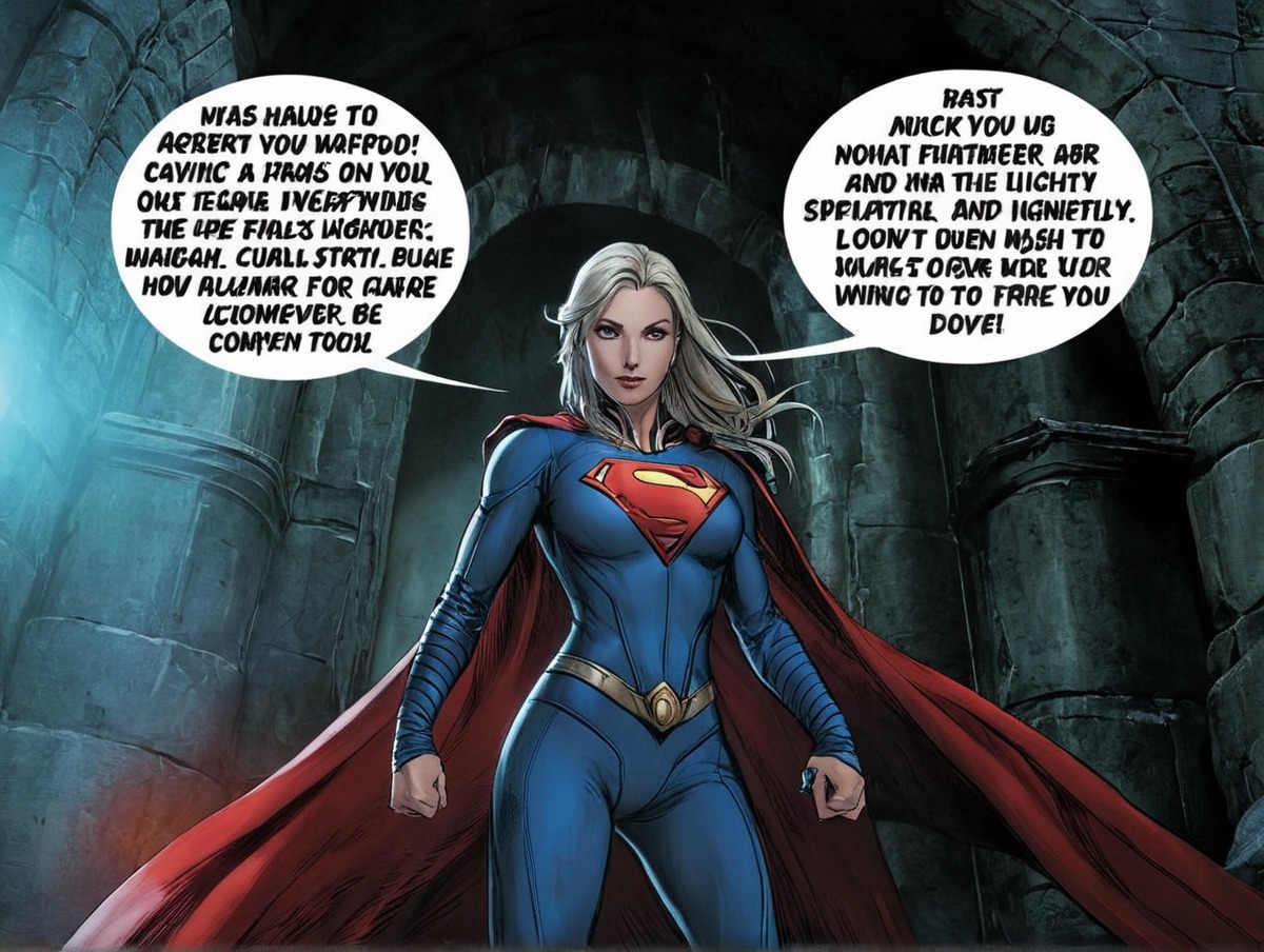 superheroine, supergirl