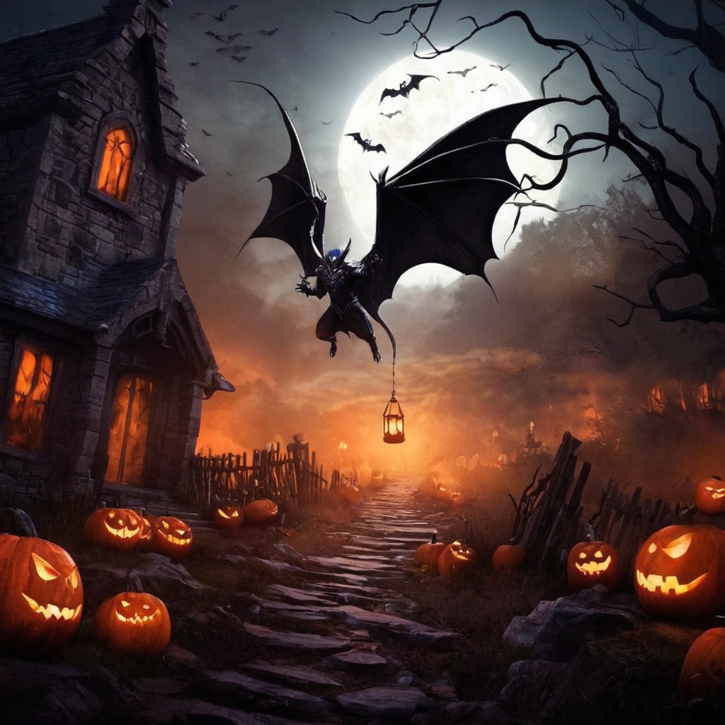 vampire, spooky, halloween, bat, digitalart, horror, cemetery, magic, gothic, creepy, ghost, bats, battybats