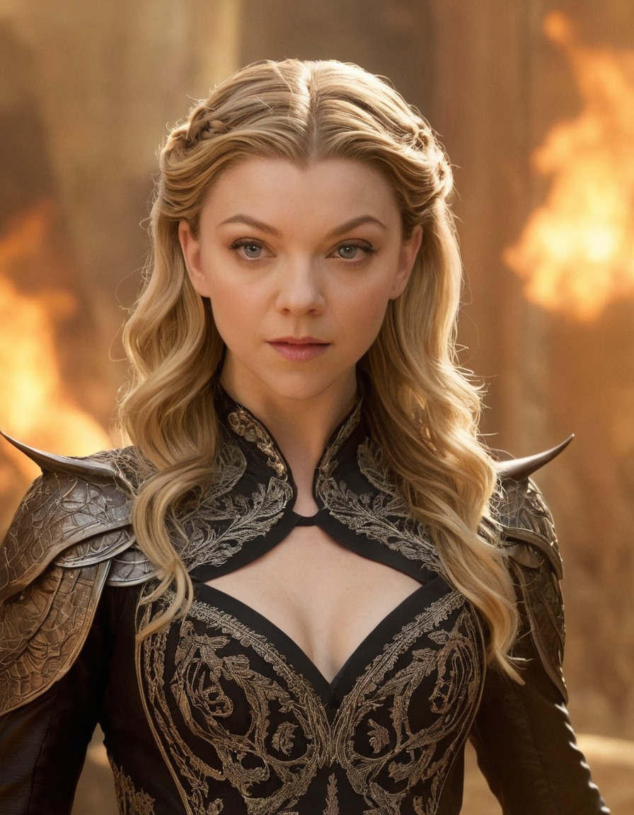 natalie dormer, actor, demon, fantasy, dark, seductive, character