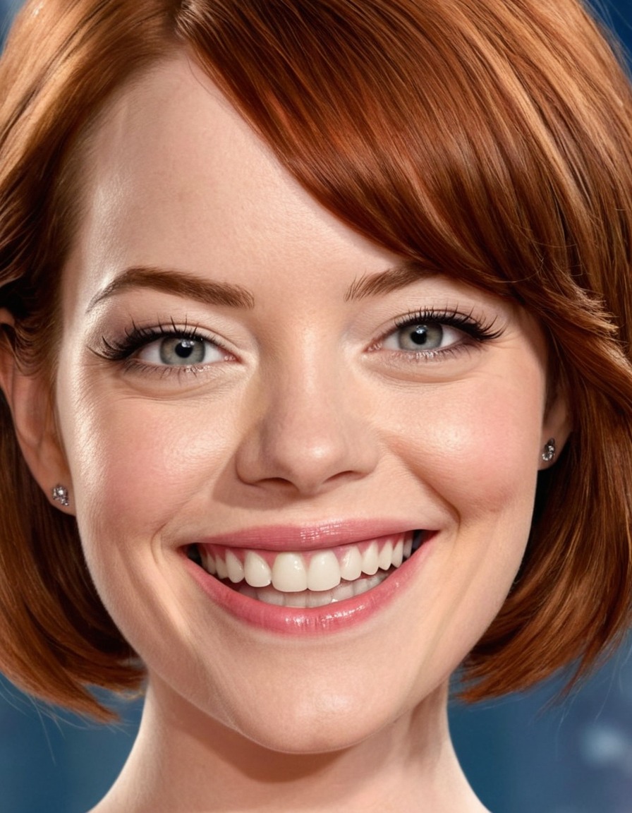 emma stone, celebrity, caricature, entertainment, actress, comedy, film