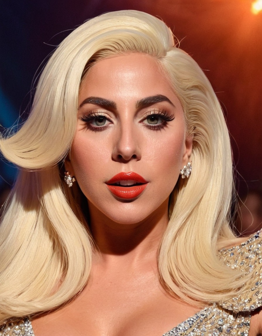 lady gaga, singer, pop culture, portrait, award winning, beauty, celebrity