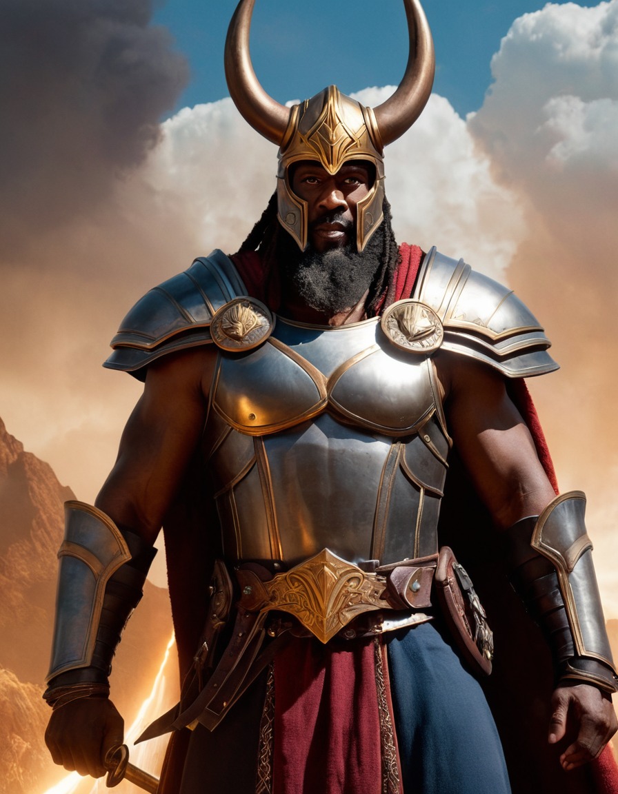 heimdall, norse mythology, epic poem, featured god, mythological scene