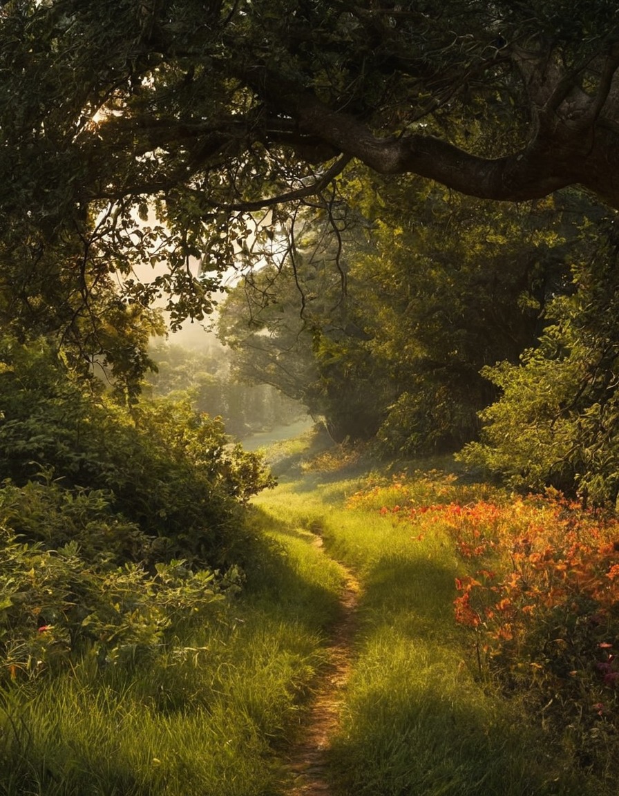 nature, tree lined path, path, woods, greenery, nature aesthetic, petitworld favs