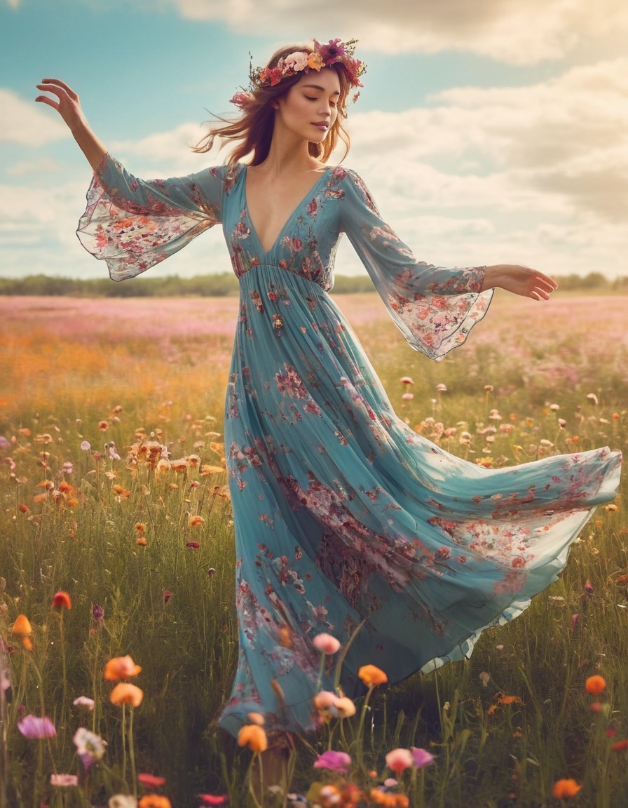 fashion, bohemian, nature, beauty, happiness, super woman, woman, super model