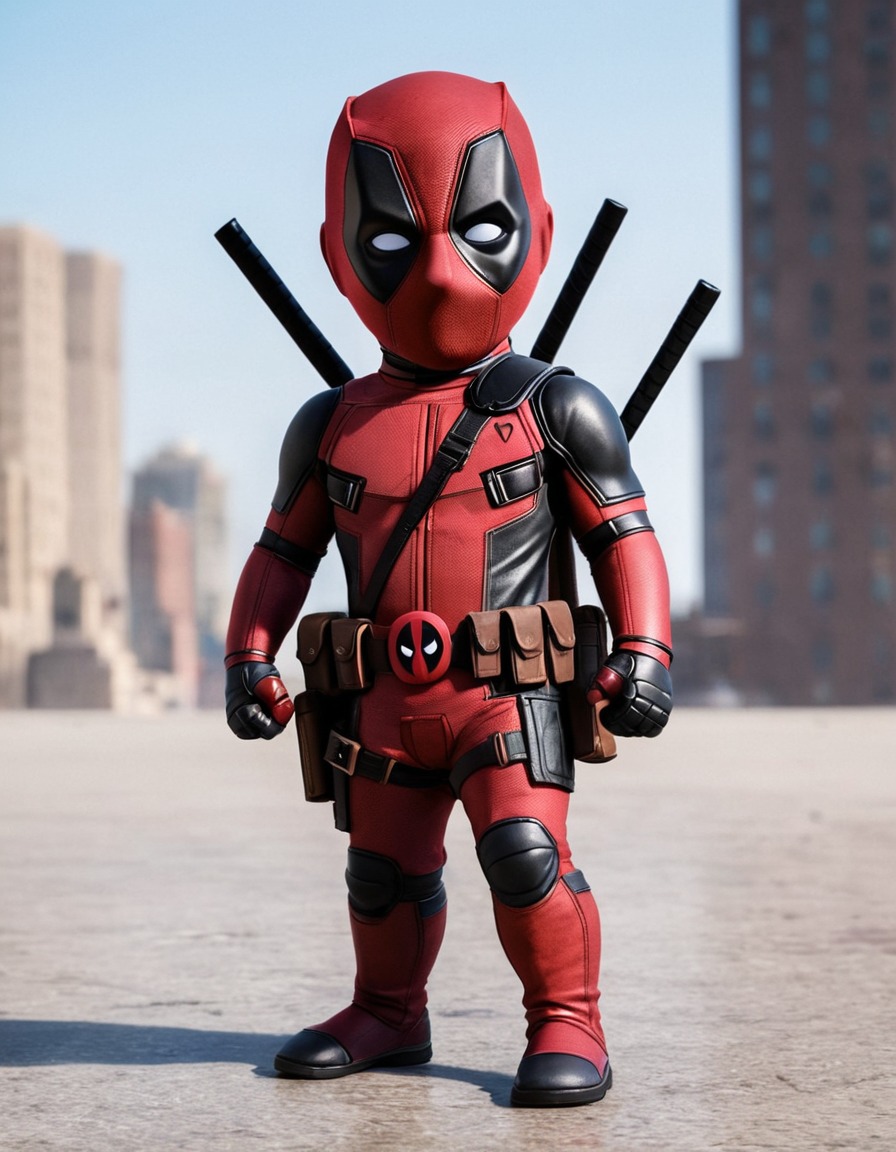 deadpool, childhood, comic character, marvel, humor