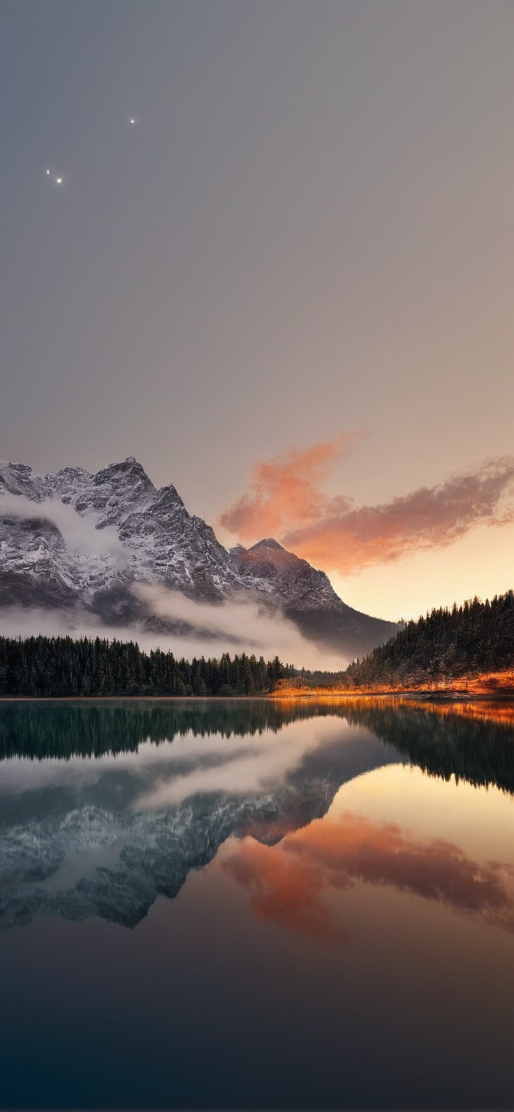 landscapes, mountains, lakes, view, travel, peace and quiet, serenity, misty, clouds, reflections, beauty, nature