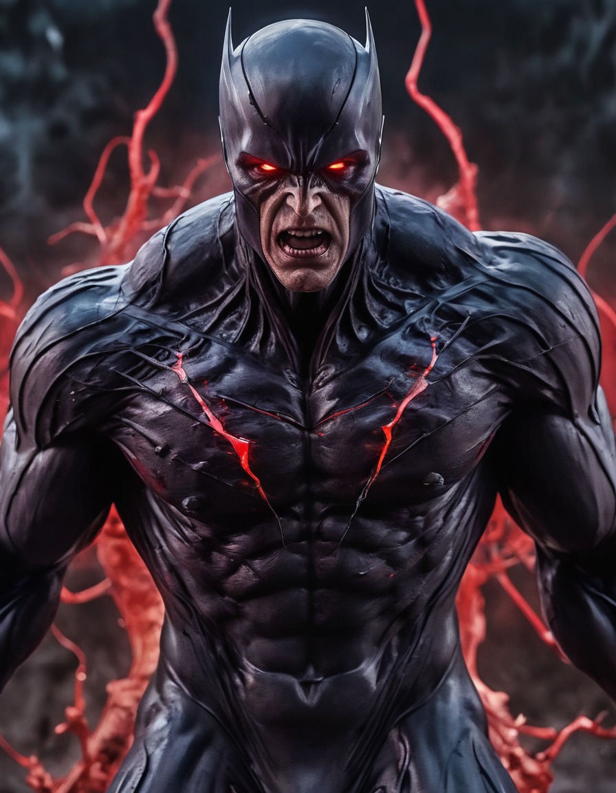 black bolt, marvel, superhero, comic book, decay, glowing eyes, zombie