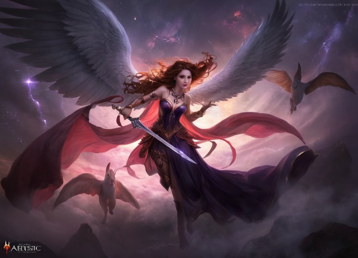 angel, cardart, demon, digitalart, dragon, fantasy, fantasyart, illustration, magicthegathering, mtg, painting, cardillustration, kaalia, kaaliaofthevast, mtgart, mtgcommander, mtgartist, mtgmh3, modernhorizons3