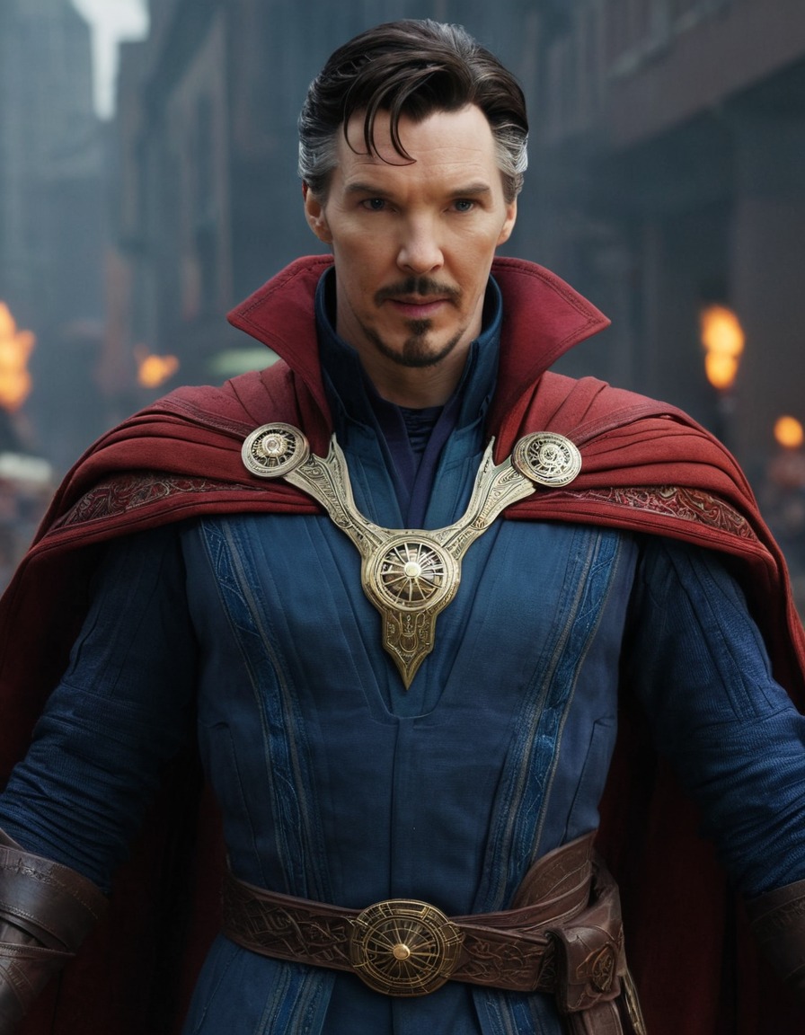 doctor strange, robot, marvel, comics, superhero