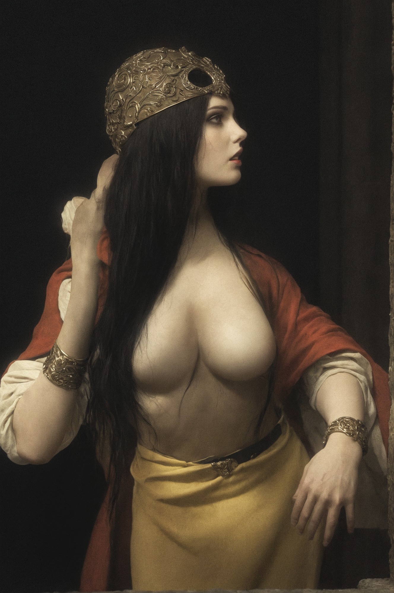 jules joseph lefebvre, art, paintings, fine art, 19th century, 19th century art, academicism, academism, academic art, painting, french artist, french art, religion, religious art, judith