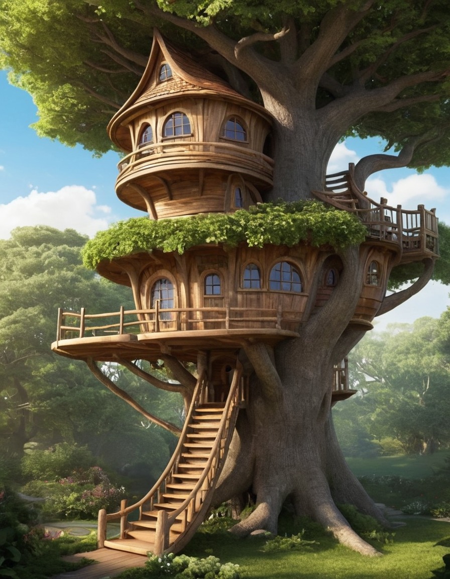 treehouse, shoe, architecture, quirky, unique, odd, design