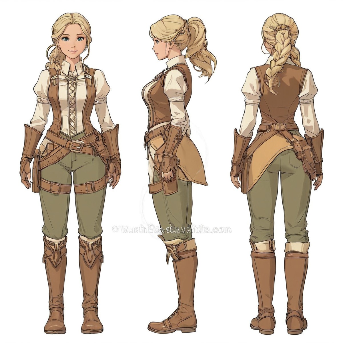 characterdesign, referencesheet, rpg, outfit, digitalart, conceptart, characterconcept, anime, adoptable, animegirl, originalcharacter, warrior, animemanga, dndcharacter, exclusive, fantasy, fantasycharacter, medievalfantasy, dungeonsanddragonscharacter, adoptableopen, aiadoptable