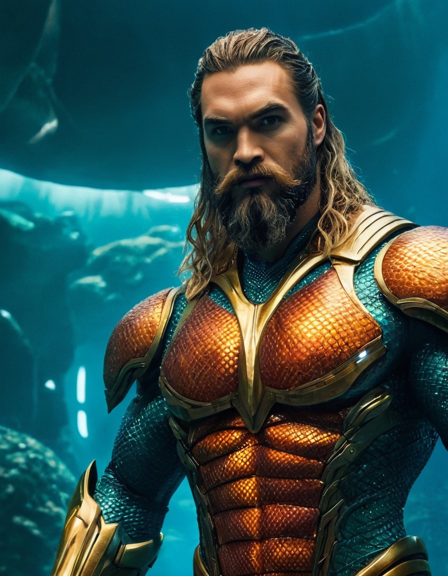 aquaman, robot, superhero, dc comics, science fiction