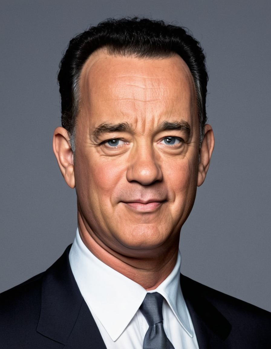 tom hanks, portrait, painting, celebrity, art, hollywood actor