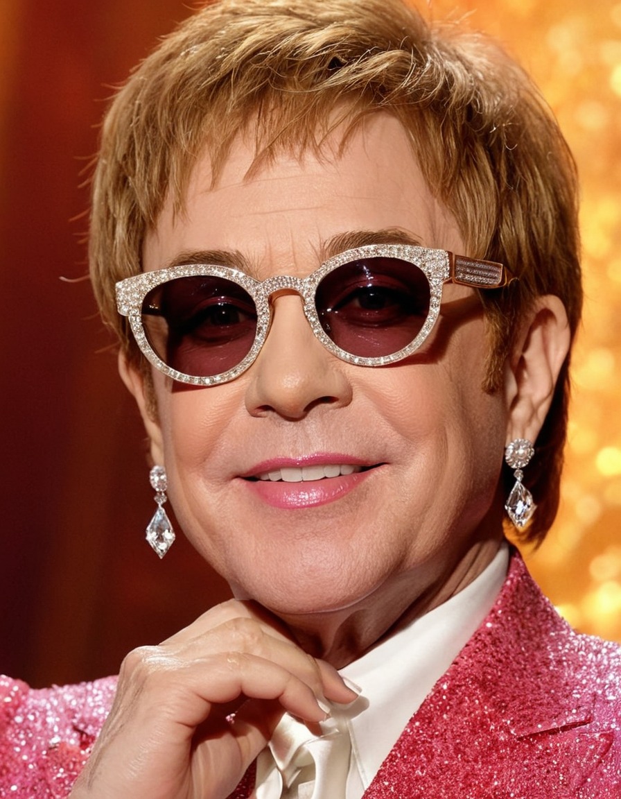 elton john, gender transformation, music industry, celebrity, pop culture, icon, gender identity