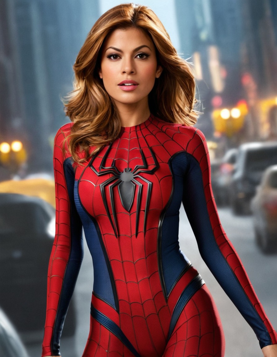 eva mendes, spiderman, actress, superhero, marvel comics