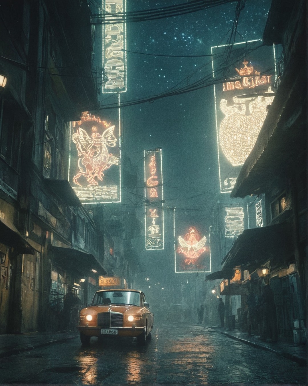 nestedneons, cyberpunk, cyberpunk art, cyberpunk aesthetic, art, cyberpunk artist, cyberwave, megacity, futuristic city, scifi, scifi art, scifi aesthetic, scifi girl, cyberpunk girl, cityscape, neon city, cyberpunk neon city, cyberpunk vibes, surreal, ai art, ai artwork, ai artist, thisisaiart, suburb, suburbia, kowloon, kowloon walled city