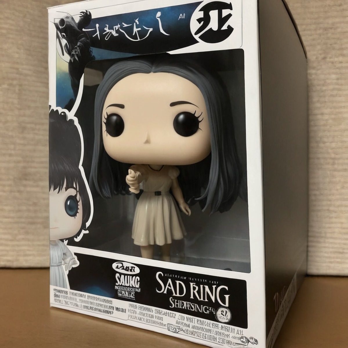 anime, movie, doll, dreamup, sadako, thering, funkopop, ai_art