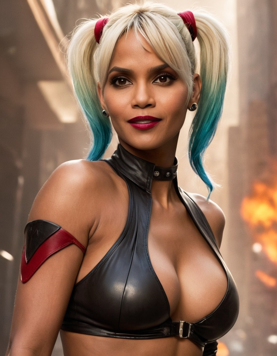 halle berry, harley quinn, dc comics, actress, superhero, action, film