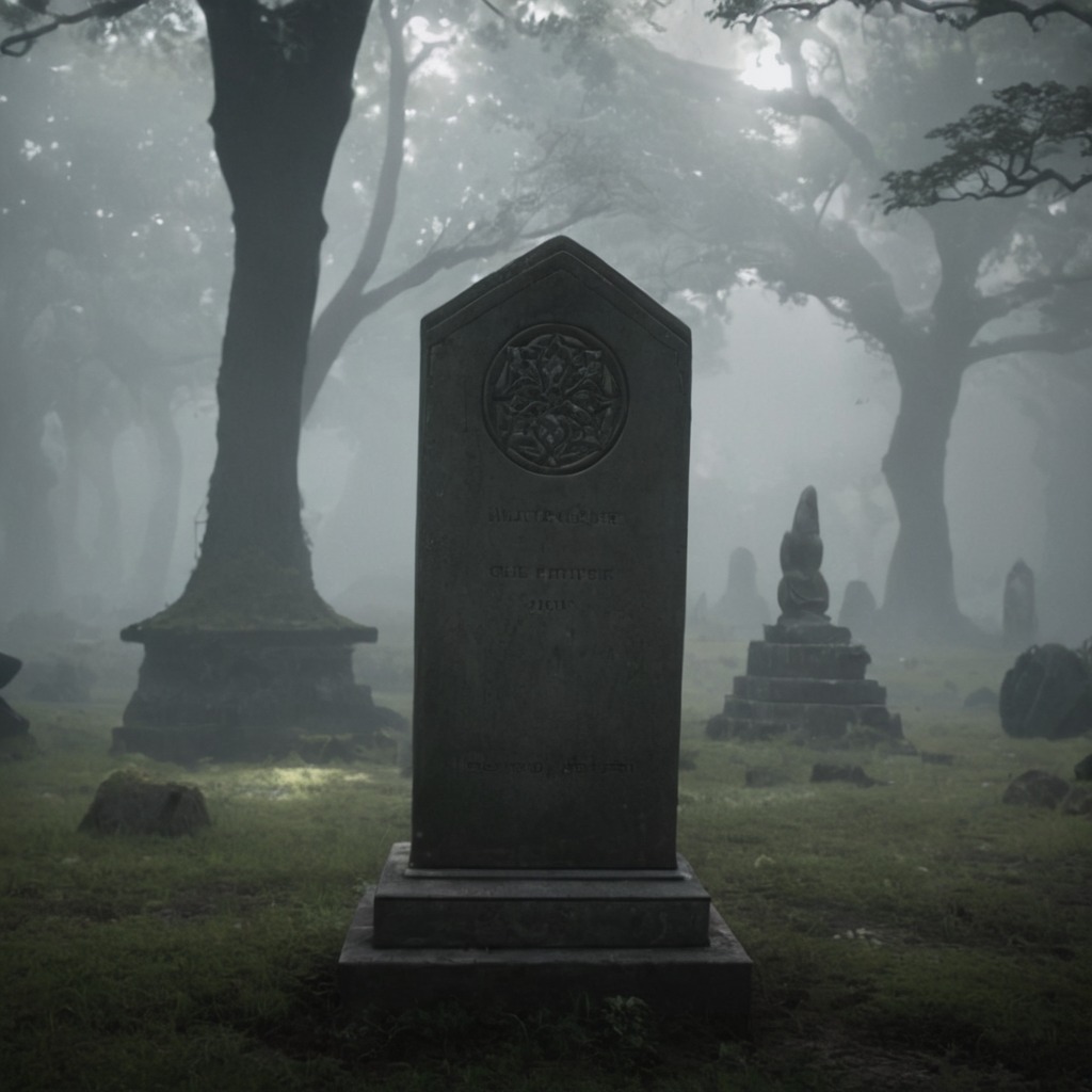 cemetery, tombstone