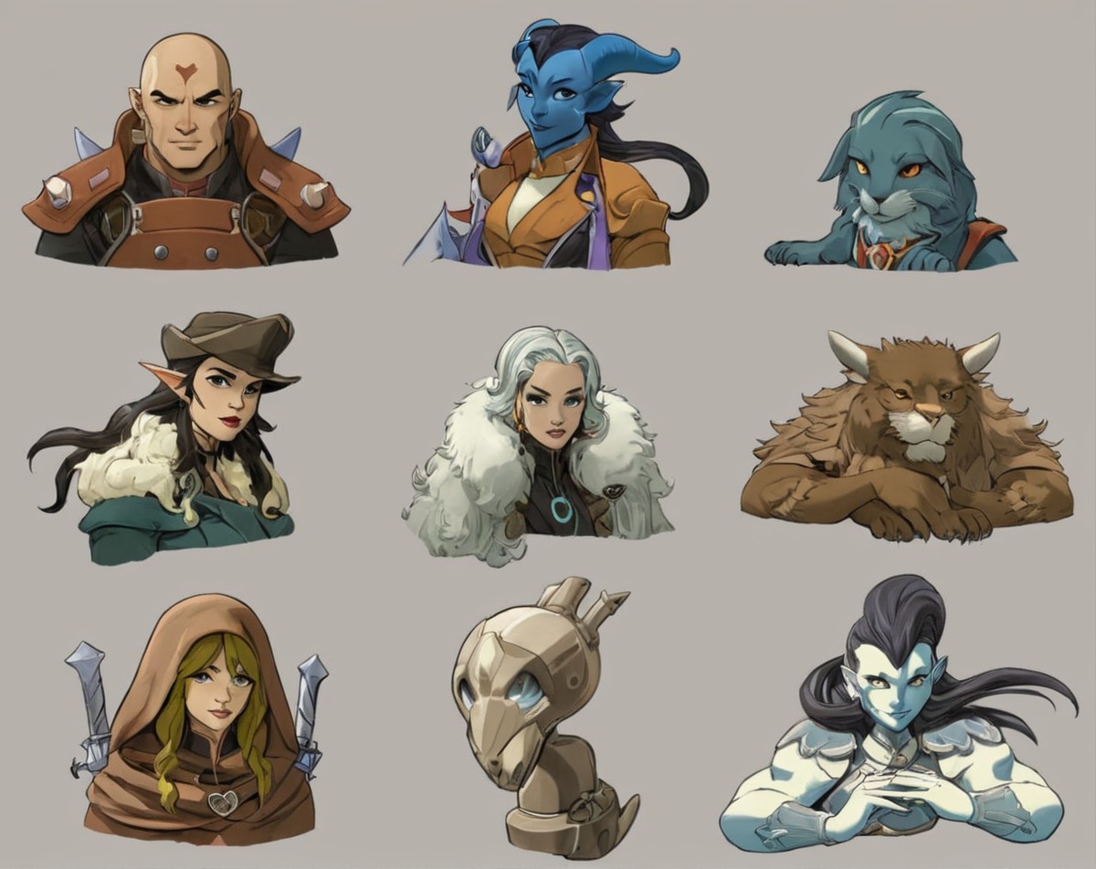 characterdesign, dnd, rpg, bust, fantasy, tabletop, commissionsopen