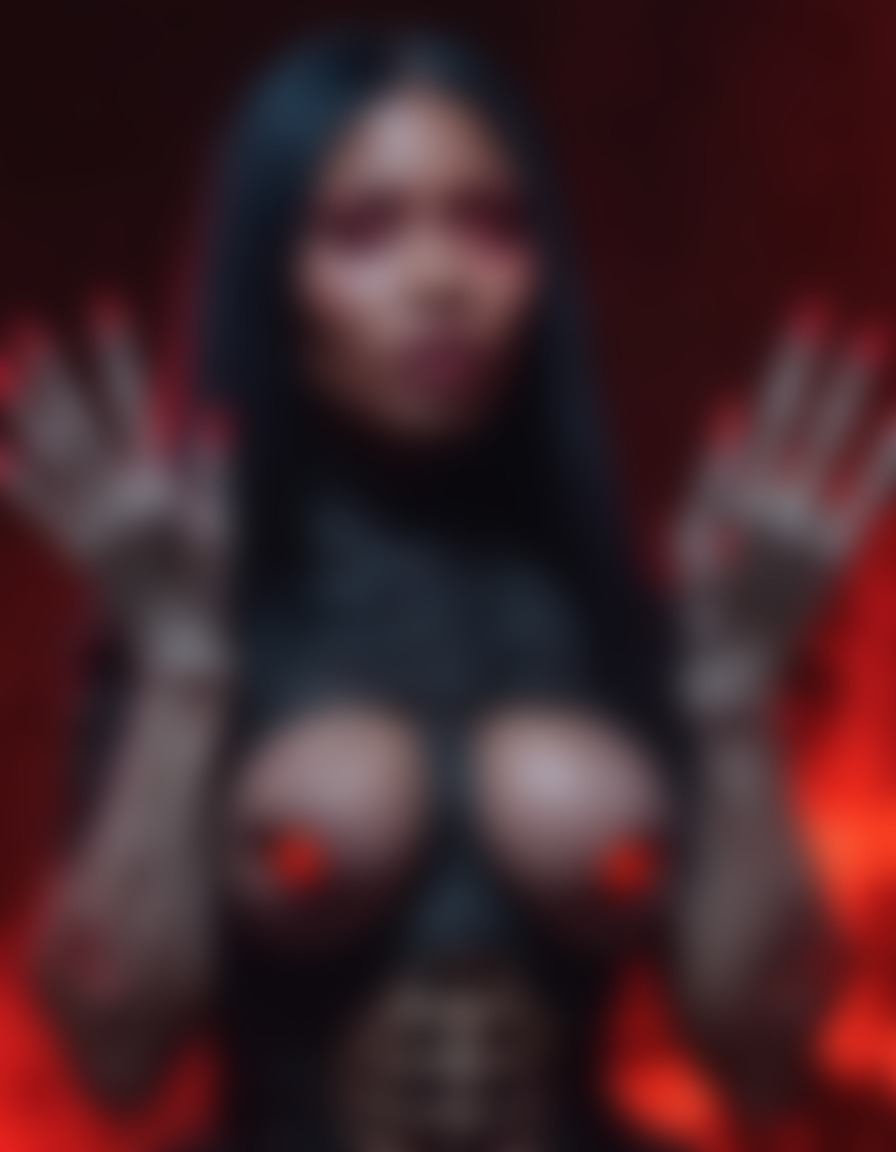 undead, nicki minaj, rapper, skeleton, glowing eyes, zombie, celebrities