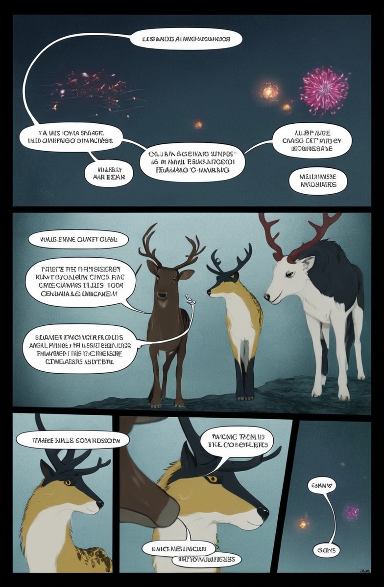 comic, deer, deercomic, goldenshrike