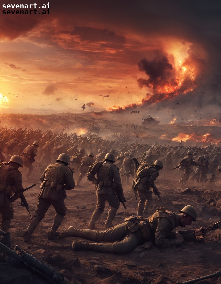 war, victory, sunset, soldiers, battle, army