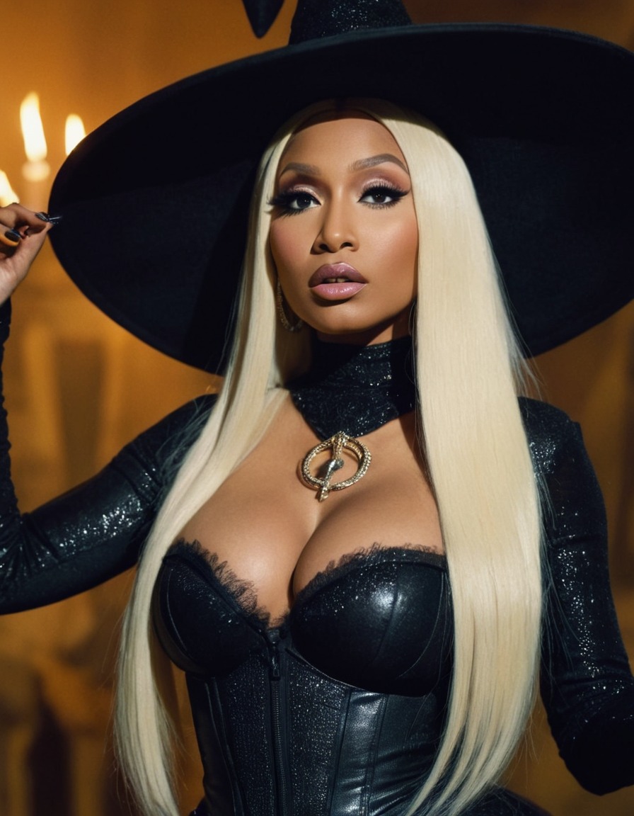 witch, nicki minaj, celebrity, music, pop culture