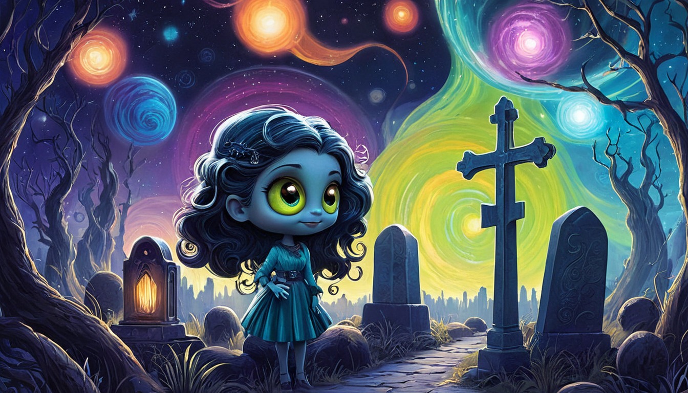 horror, cemetery, creepy, abstractart, animal, creature, cute, dark, demon, epic, evil, fantasy, gravestone, graveyard, halloween, lightmagic, macabre, monster, night, scifi, scififantasy, shadow, tombstone, aiart, dailychallenge, jamesar, noaihaters