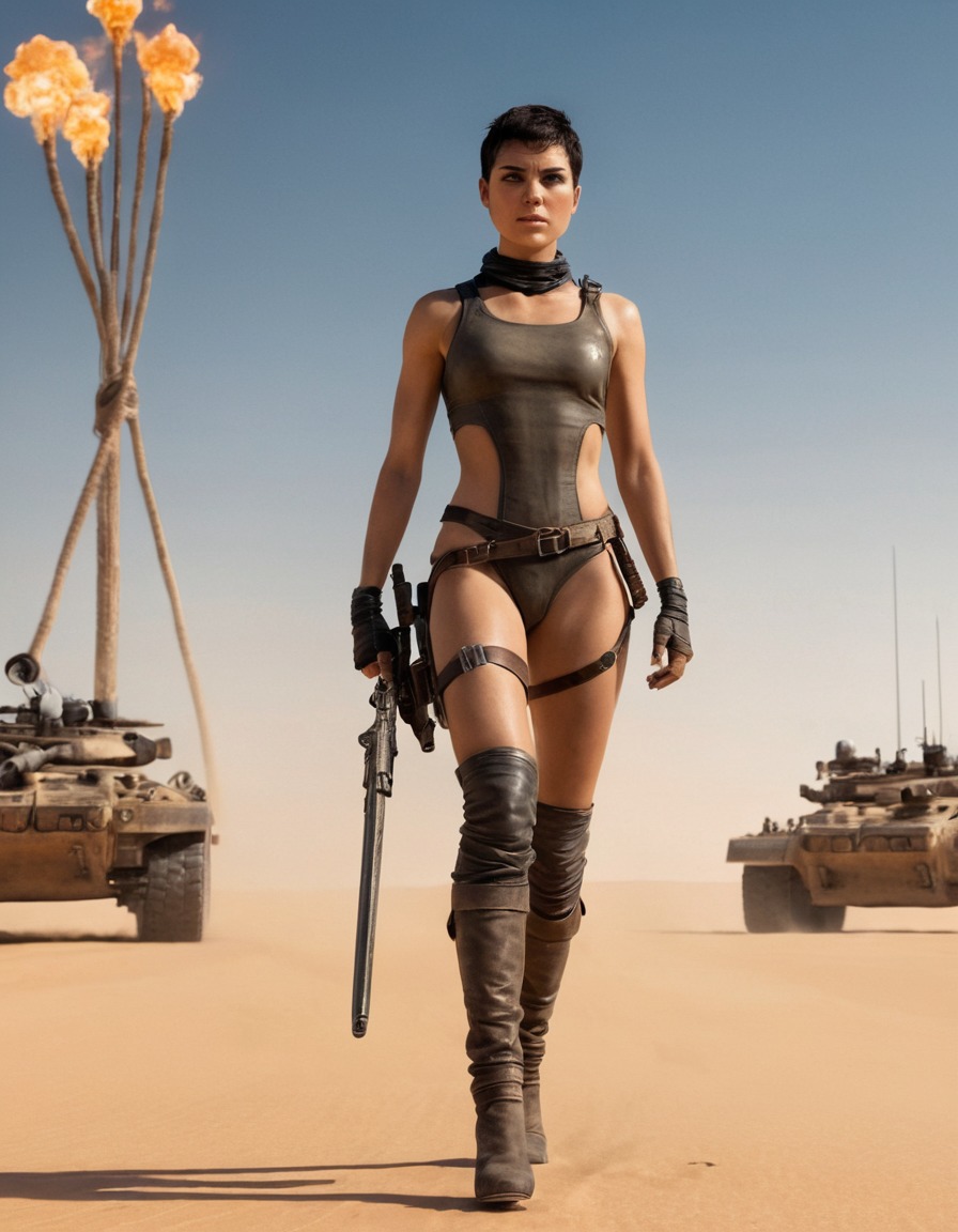 furiosa, triumph, conquer, warrior, strong, determination, mad max