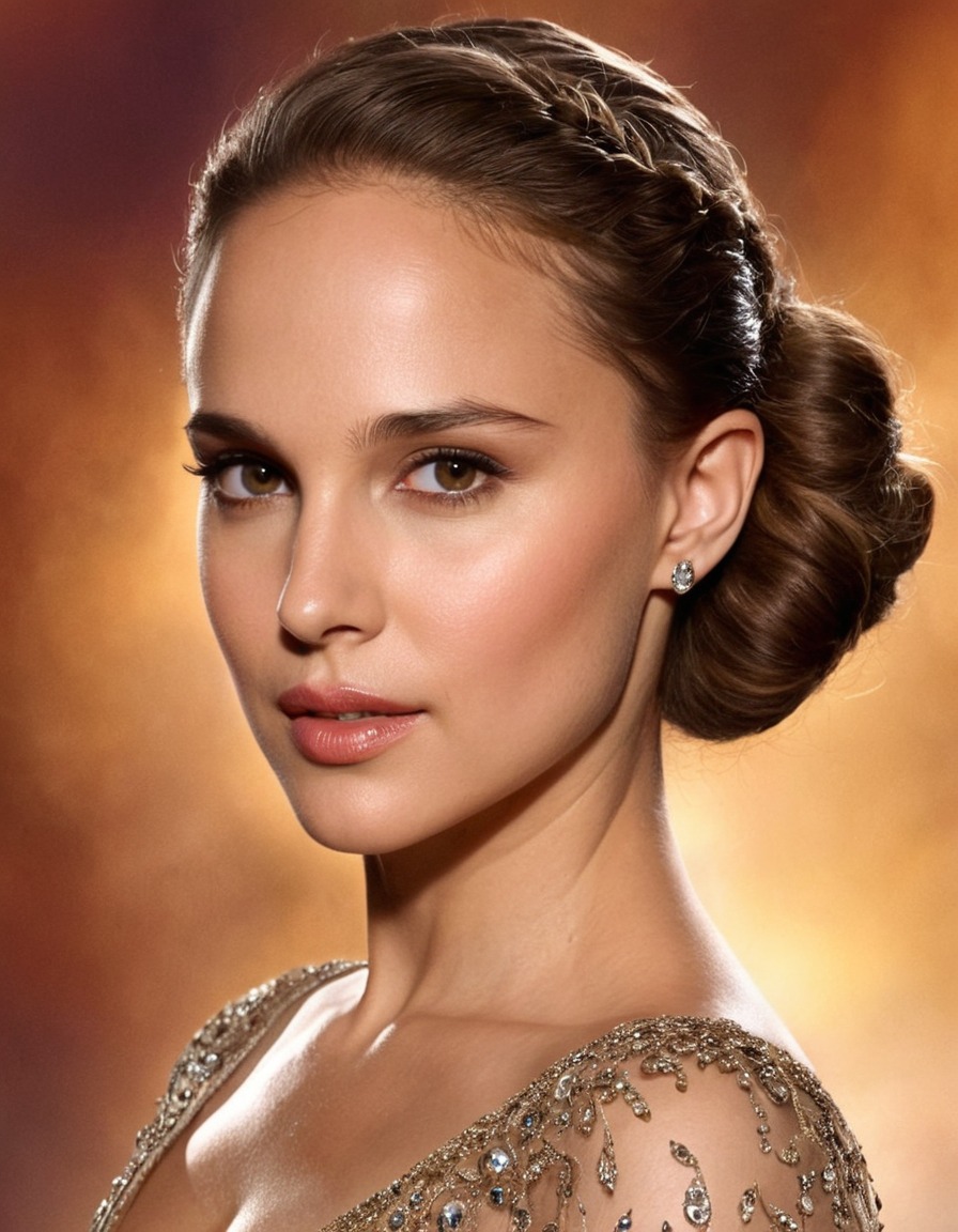 natalie portman, actress, celebrity, beauty, award winning, portrait, mesmerizing