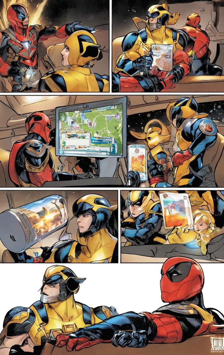 comic, deadpool, xmen, avengers