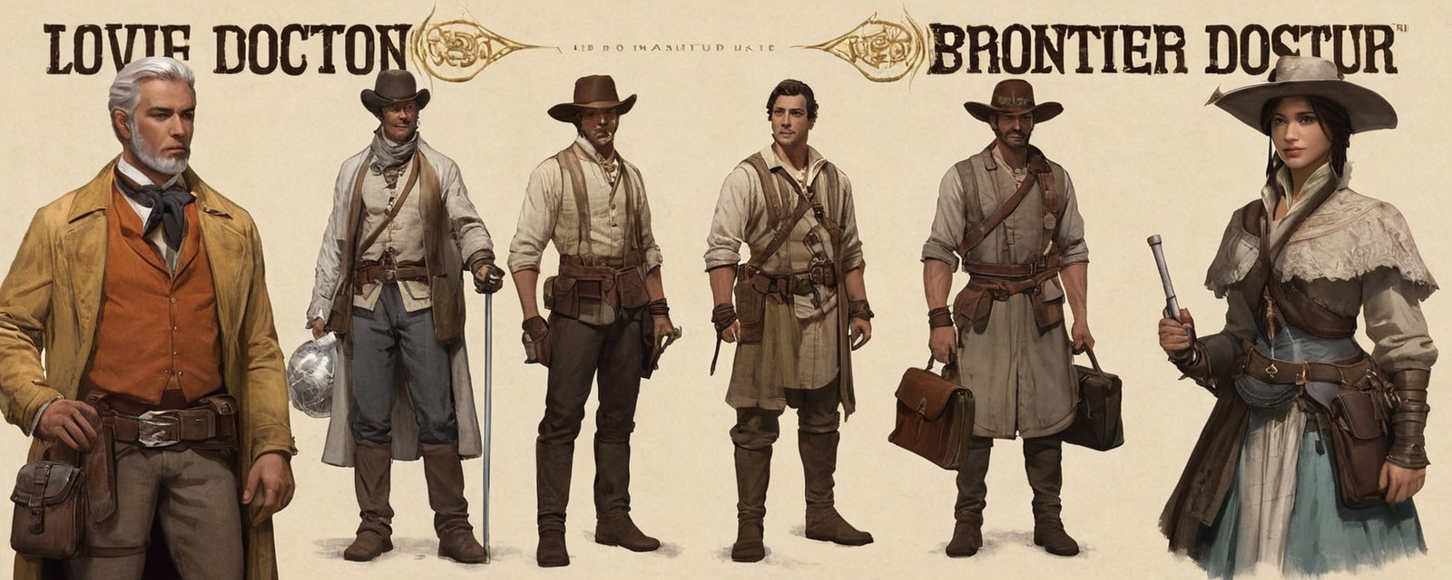 cowboy, west, western, old, character, characterconcept, characterdesign, gameart, gamedevelopment