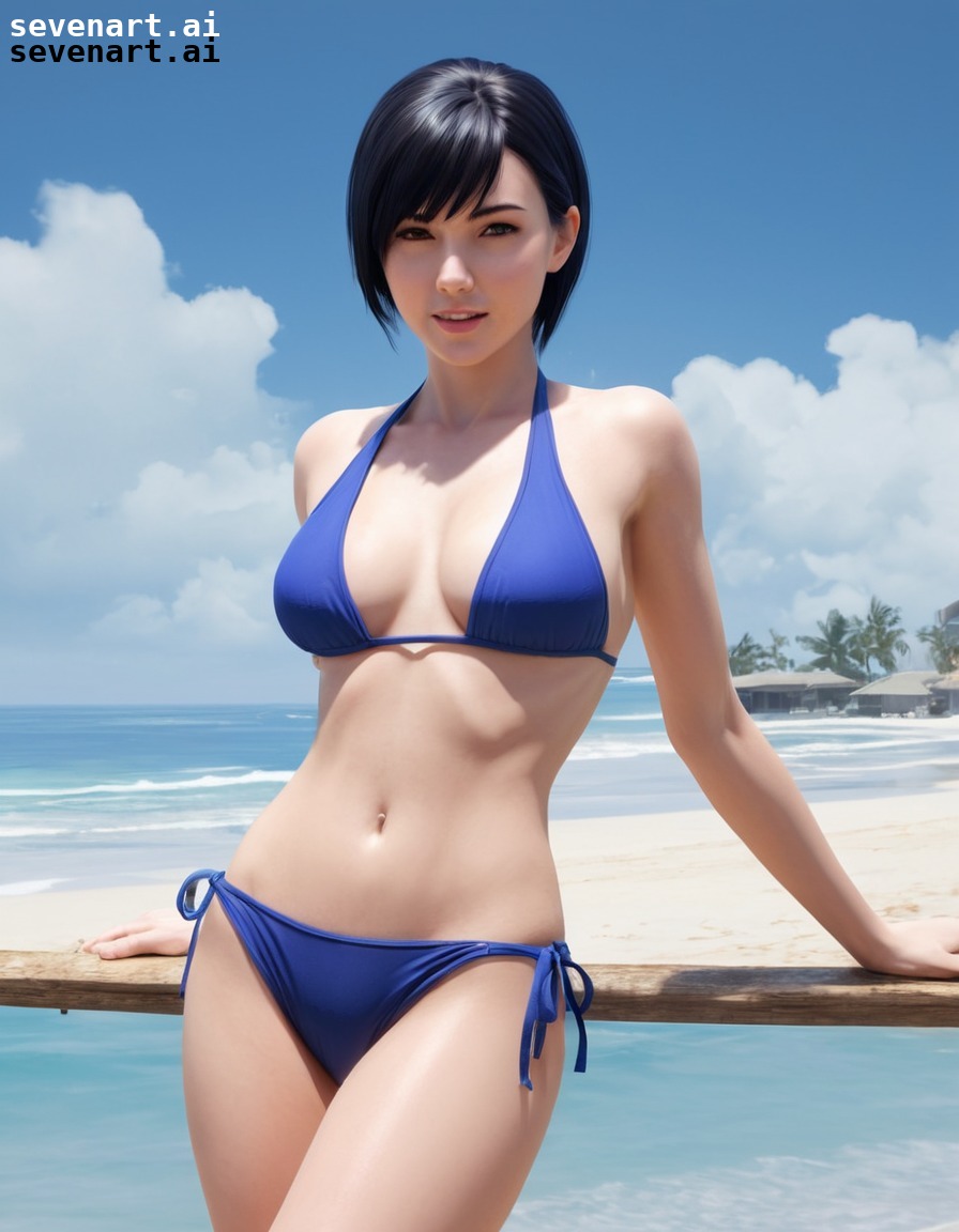 beach, bikini, leisure, faith connors, mirror's edge, games, girls from games