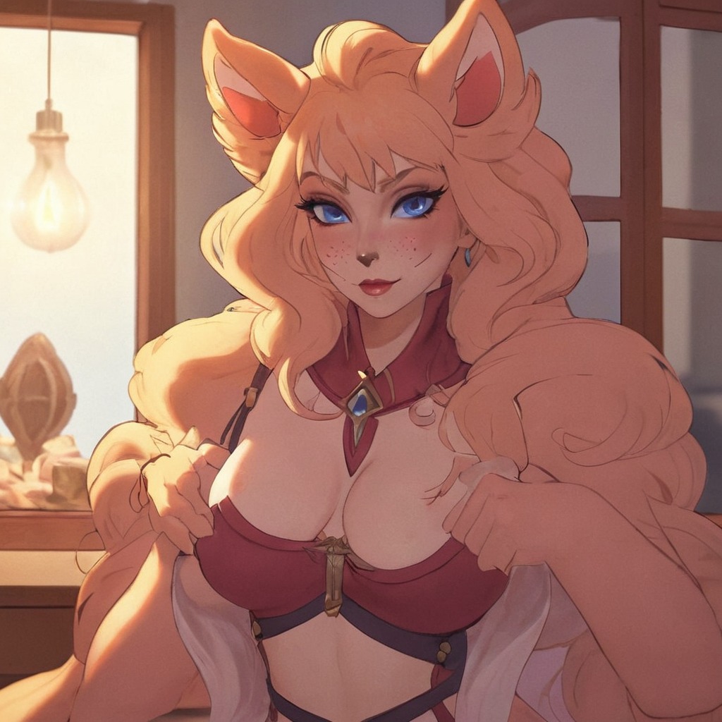 dreamup, digitalart, fluffy, fanart, characterdesign, portrait, adoptable, fantasycharacter, fox, furryfall, ai_art