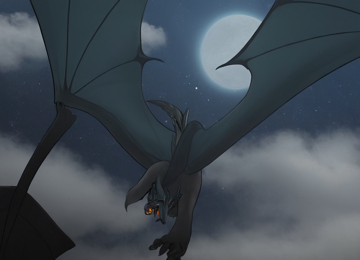 fly, night, noctrunal, digitalart, digitaldrawing, digitalillustration, digitalpainting, toothless, nightfury, howtotrainyourdragon, night_fury, nightfurydragon, nightfurytoothless