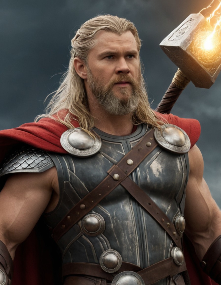 norse mythology, mythical god, ancient deity, thor, old age, legendary figure