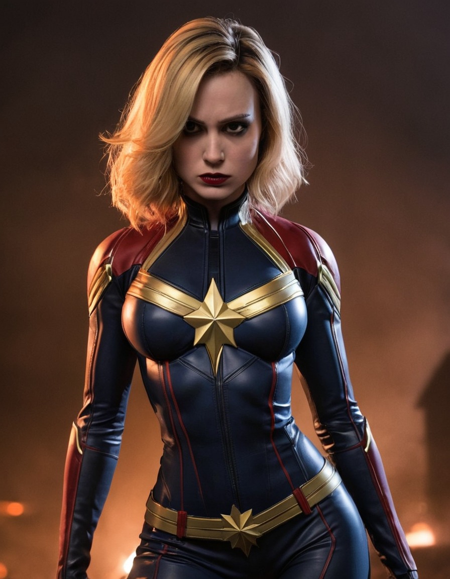 vampire, captain marvel (marvel comics), marvel comics, superhero, transformation, character development