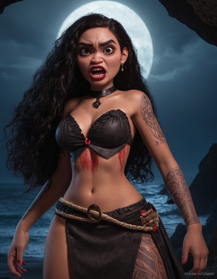 vampire, moana, disney, mythology, film, horror, supernatural