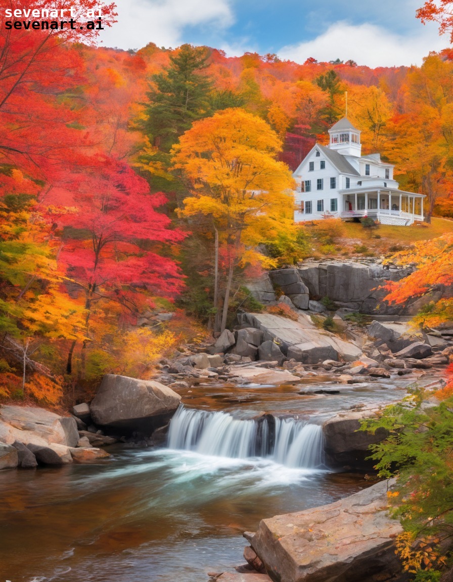 nature, autumn, foliage, new england, vibrant, usa