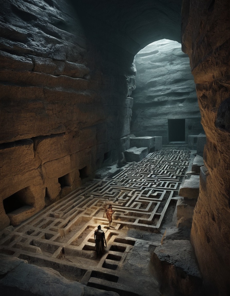 alexander the great, tomb, labyrinthine, underground, exploration