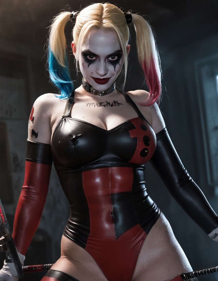 harley quinn, dc comics, superhero, villain, anti-hero, superpower, evil