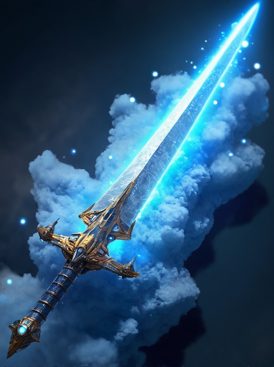 magic, fantasyart, epic, sword, weapon, adoptable, ice, item, gameitem, gameresource