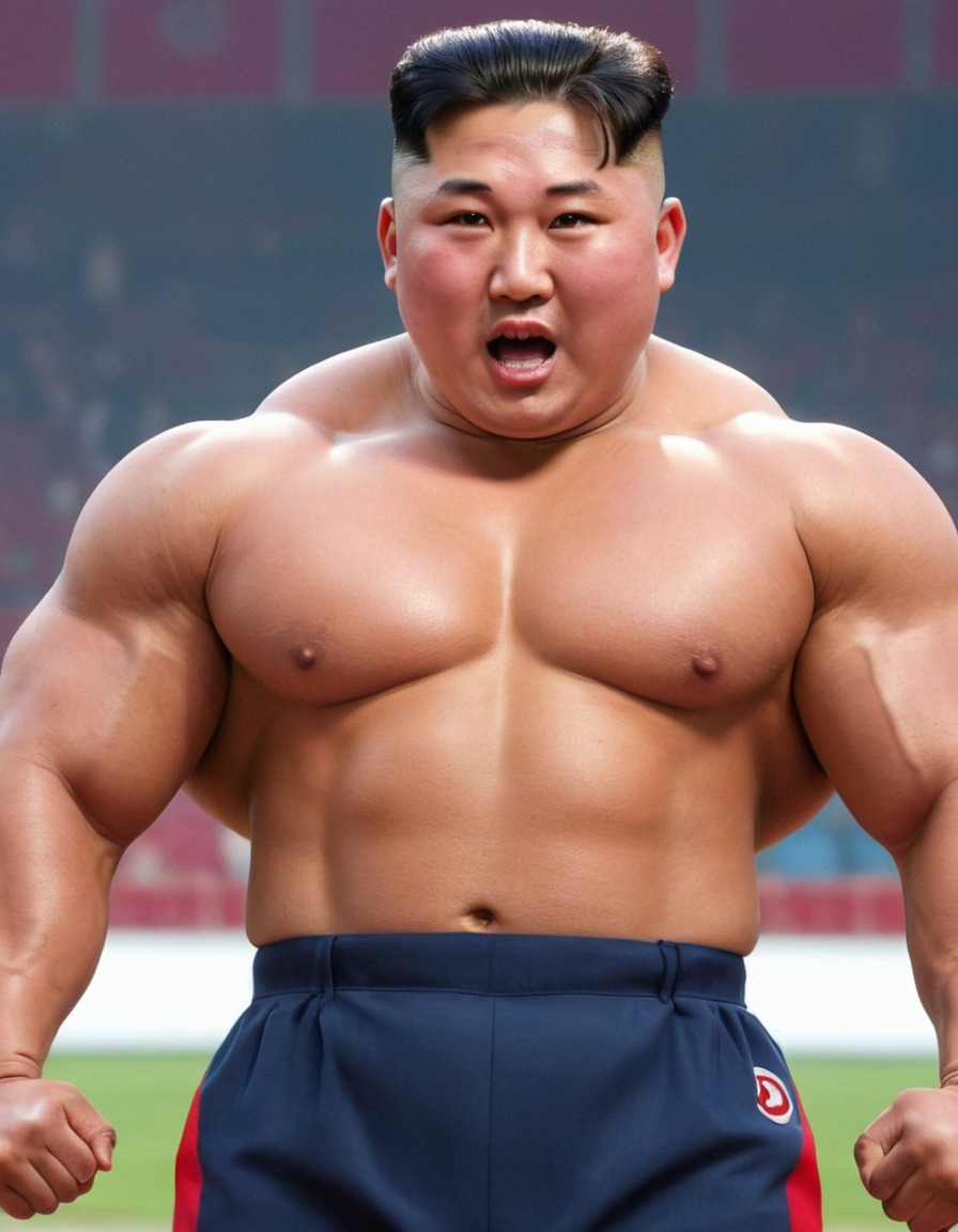 kim jong un, north korea, bodybuilding, competition