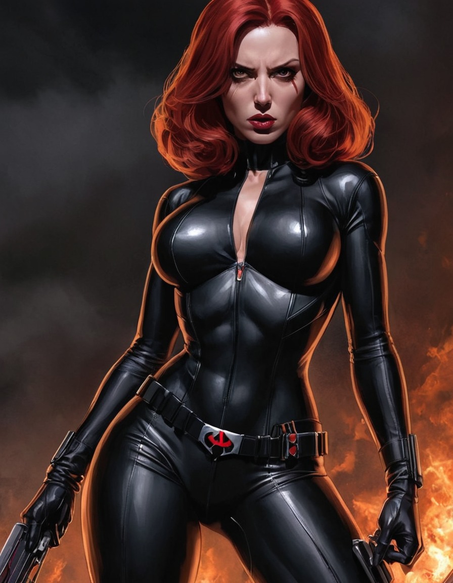 black widow, superhero, villain, anti-hero, marvel comics, natasha romanoff