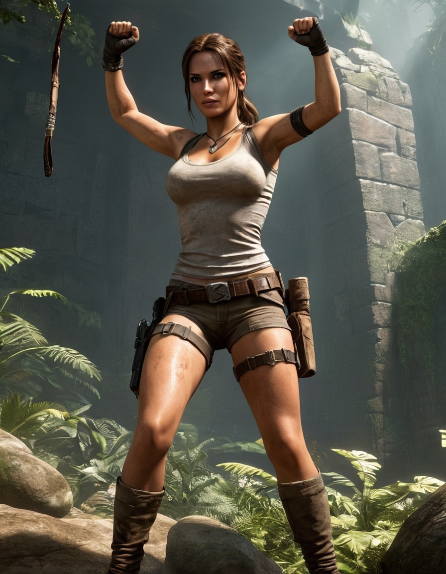 lara croft, tomb raider, action-adventure, video game, adventurer, female protagonist