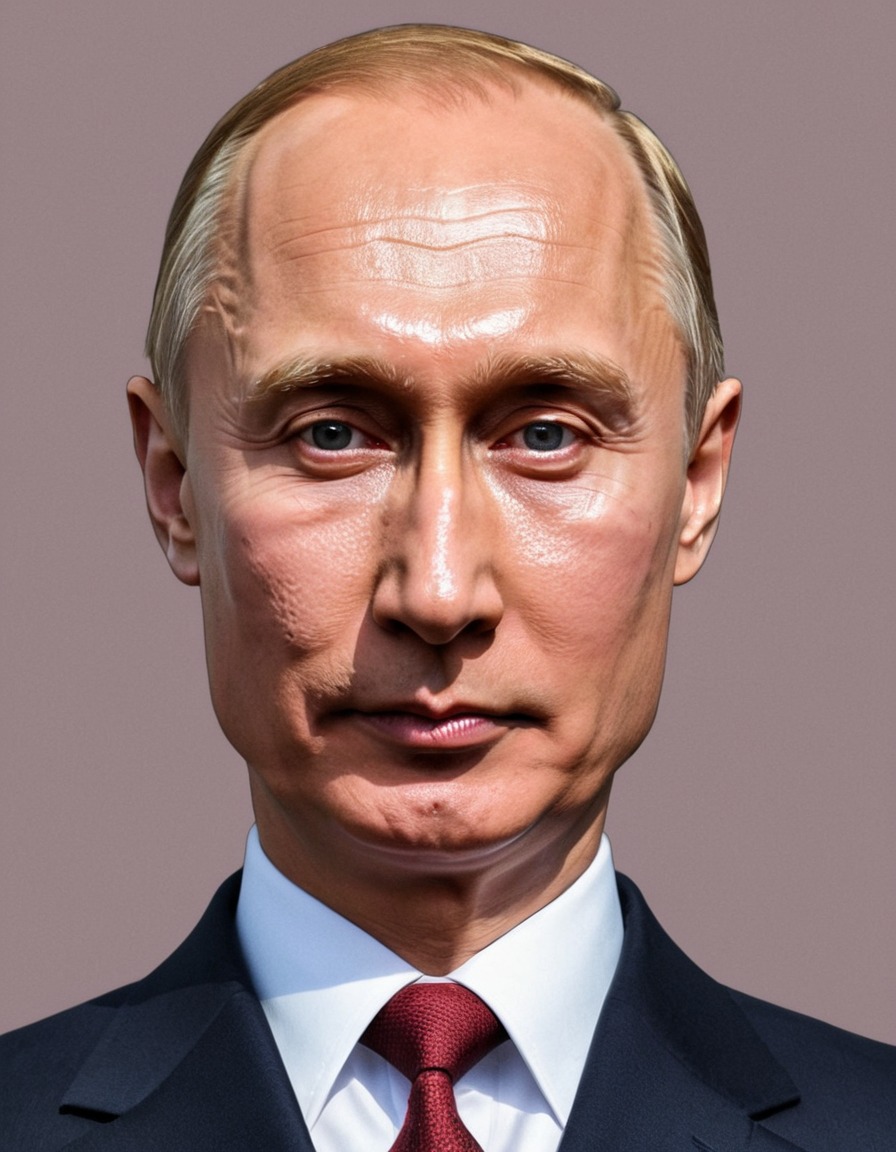 vladimir putin, caricature, political satire, whimsical art, politics