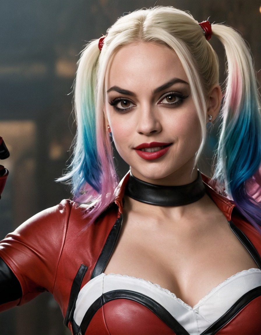 mila kunis, harley quinn, actress, comic book character, action, performance, superhero