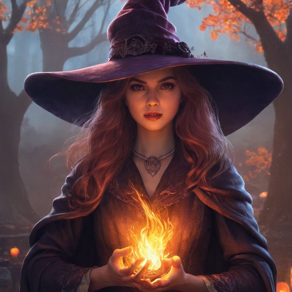 magic, fantasyart, witch, sorceress, coven